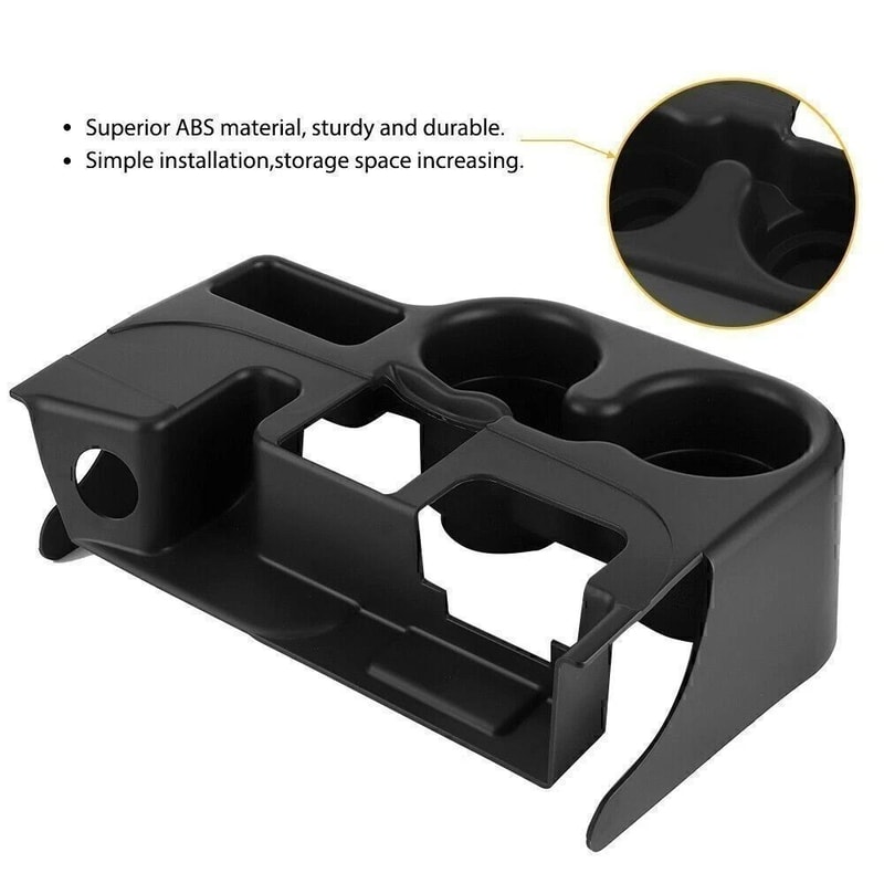 Dodge Ram Center Console Cup Holder Replacement Matte Black 9