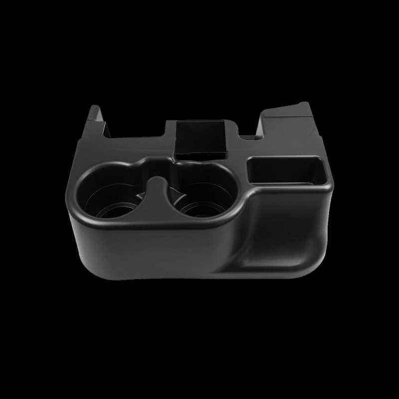 Dodge Ram Center Console Cup Holder Replacement Matte Black 5