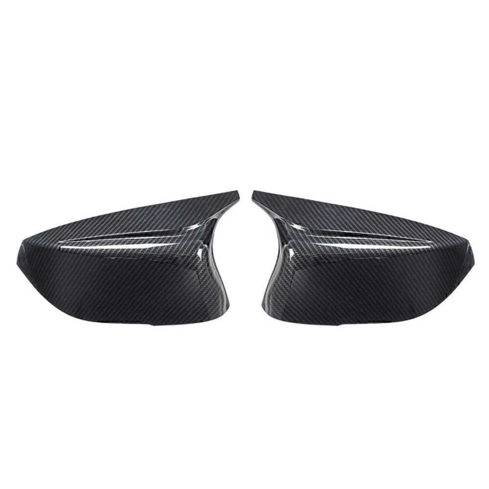 Infiniti M Style Mirror Caps Carbon Black Replacement Mirror Cover Pair 5