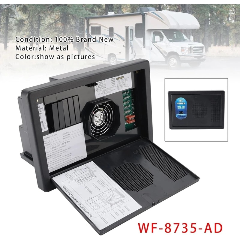 AD RV Converter Charger Auto Detect Power Center 2