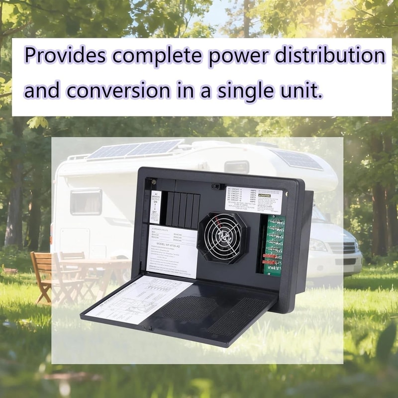 AD RV Converter Charger Auto Detect Power Center 5