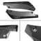 Universal Rear Bumper Diffuser Canards Carbon Fiber Style Splitter Protectors For Dodge And More 7