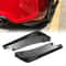 Universal Rear Bumper Diffuser Canards Carbon Fiber Style Splitter Protectors For Dodge And More 0
