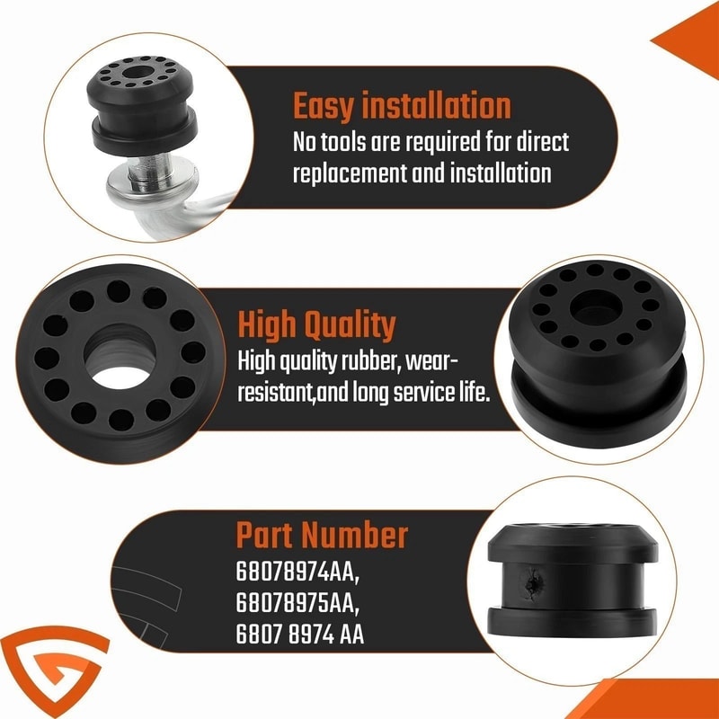 Dodge Ram 4x4 Transfer Case Shift Linkage Bushing Set 8