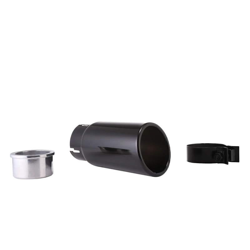 Black Chrome Toyota Tacoma Exhaust Tip Stainless Steel 8