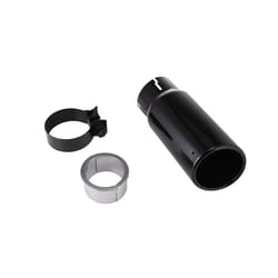 black chrome toyota tacoma exhaust tip stainless steel