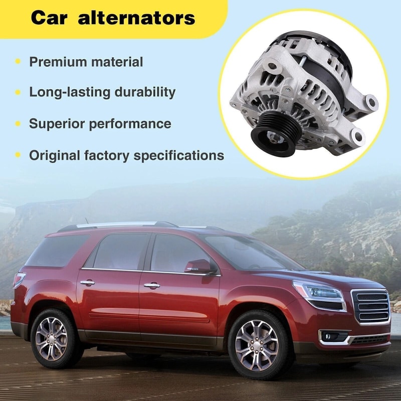 Buick Enclave Alternator GMC Acadia Alternator V6 Replacement 17