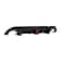 Infiniti Q50 Rear Diffuser With Light Gloss Black Rear Bumper Diffuser Lip 3