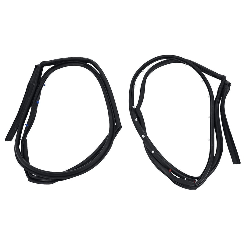 Nissan Sentra Rear Door Weatherstrip Seal Pair Left And Right 9