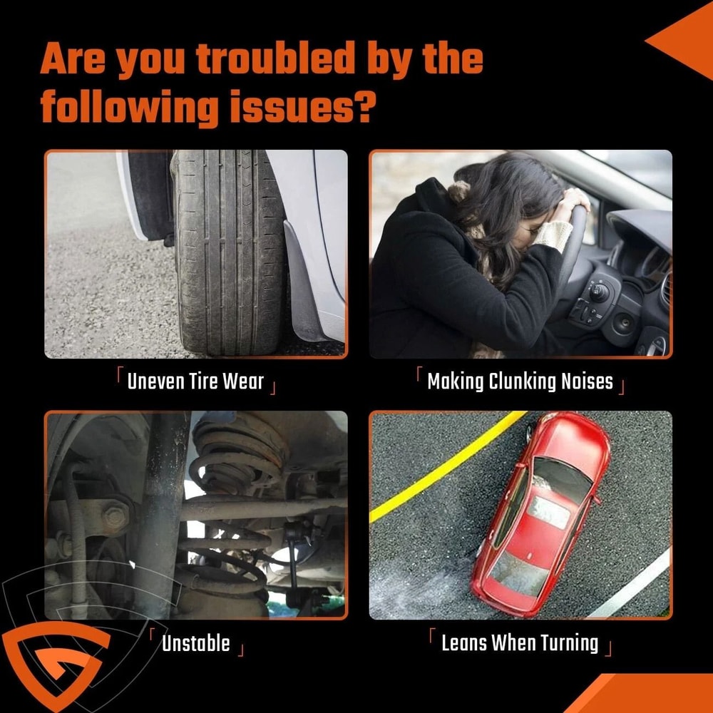 Front Sway Bar End Links Pair For Ford Front Stabilizer Bar Links 6