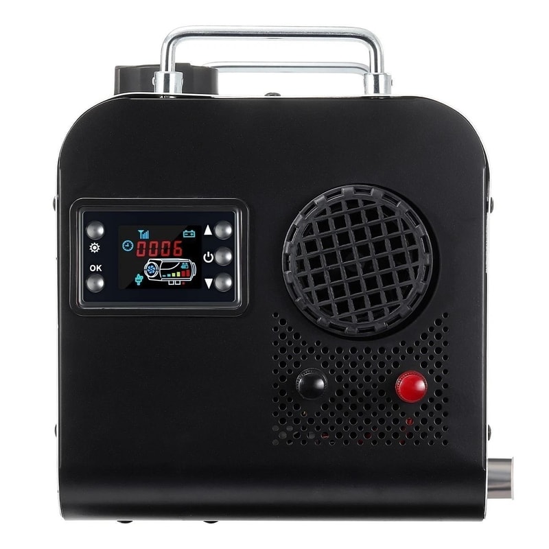 Diesel Air Heater With Bluetooth App LCD Display And Adapter For RV Car Indoor Use 1