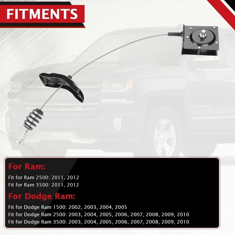 Spare Tire Hoist Assembly For Dodge Ram Direct Replacement 8