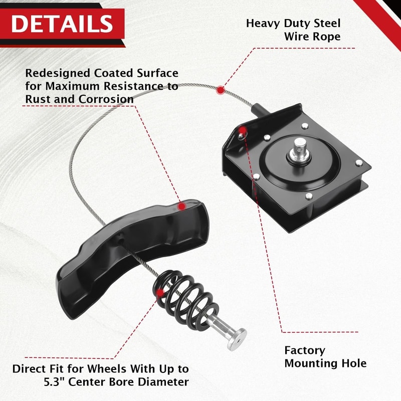 Spare Tire Hoist Assembly For Dodge Ram Direct Replacement 10
