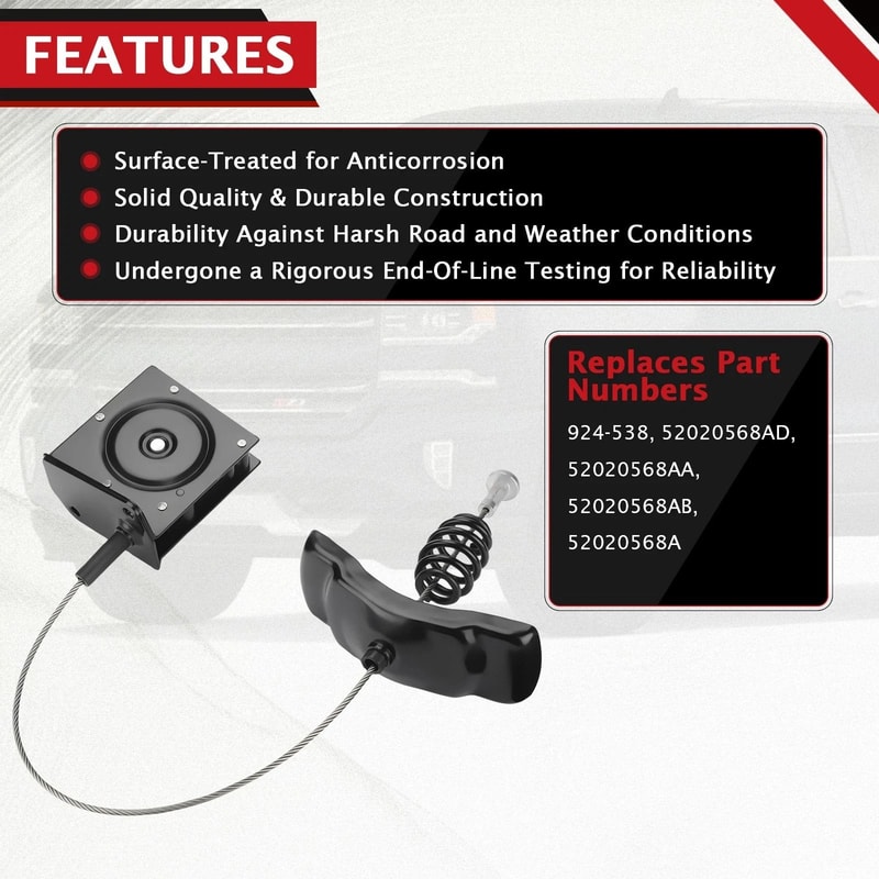 Spare Tire Hoist Assembly For Dodge Ram Direct Replacement 7