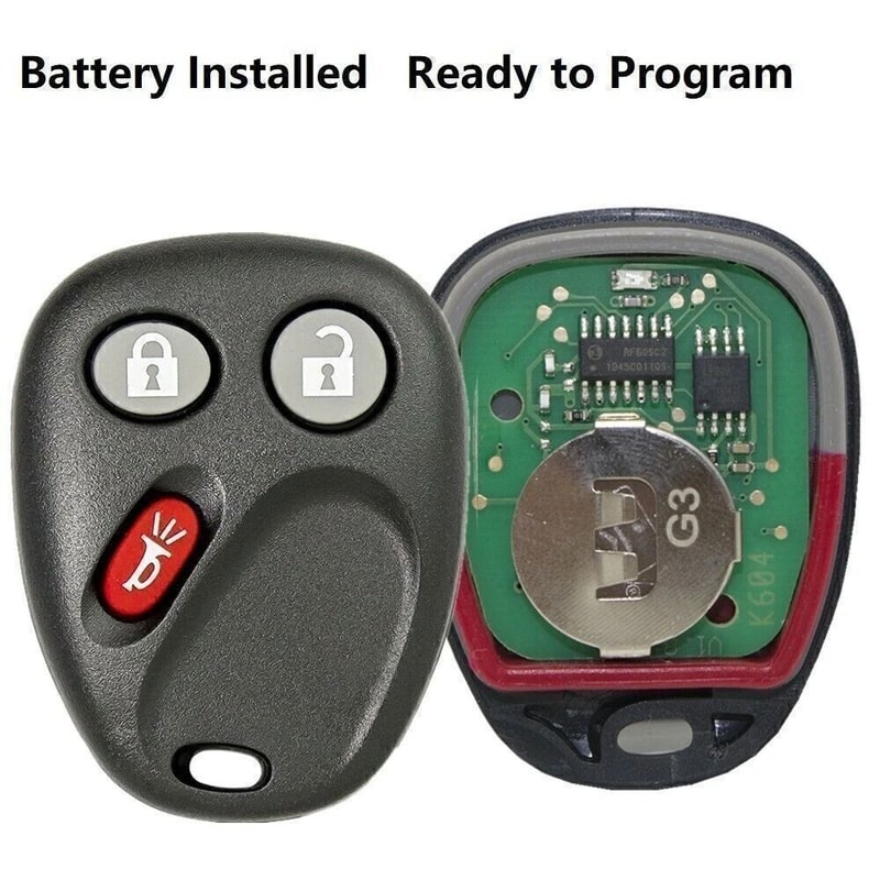 Chevy Silverado Key Fob Replacement Remote Car Key 3