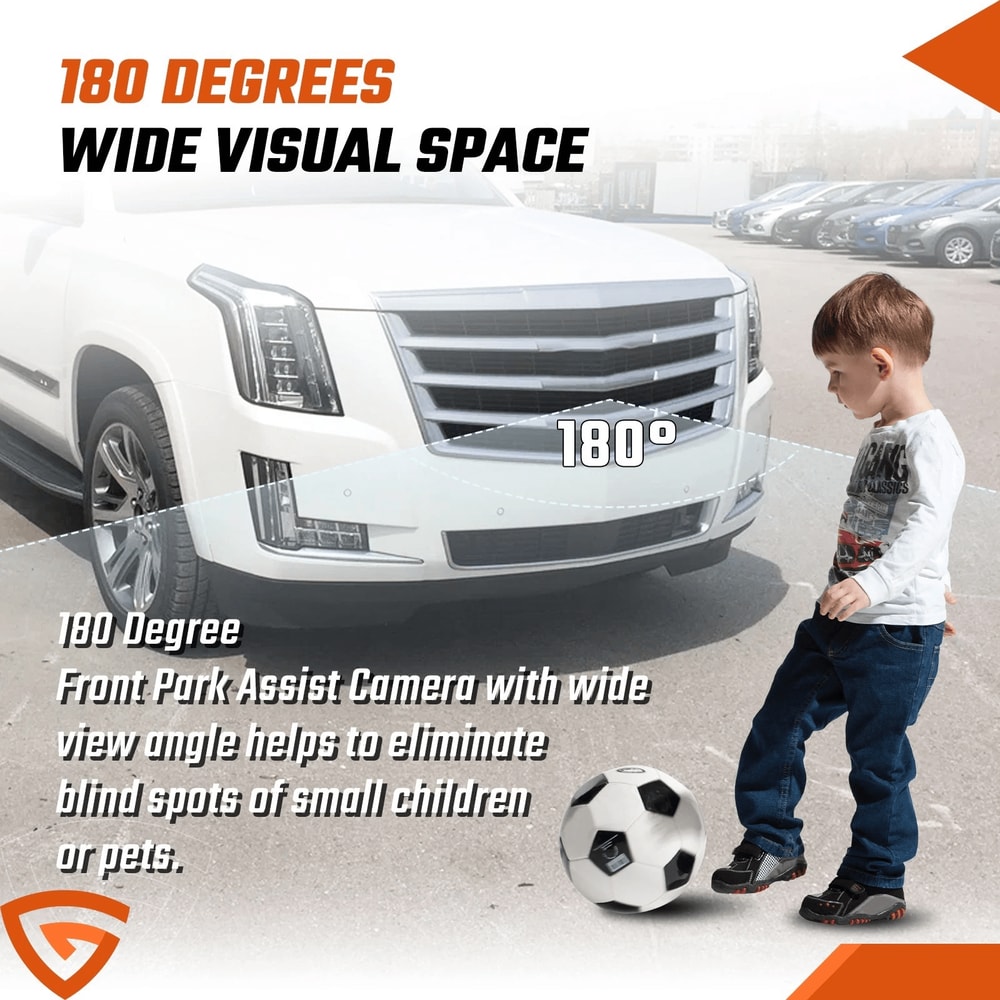 Front Grille Camera For Cadillac Escalade GMC Yukon 9