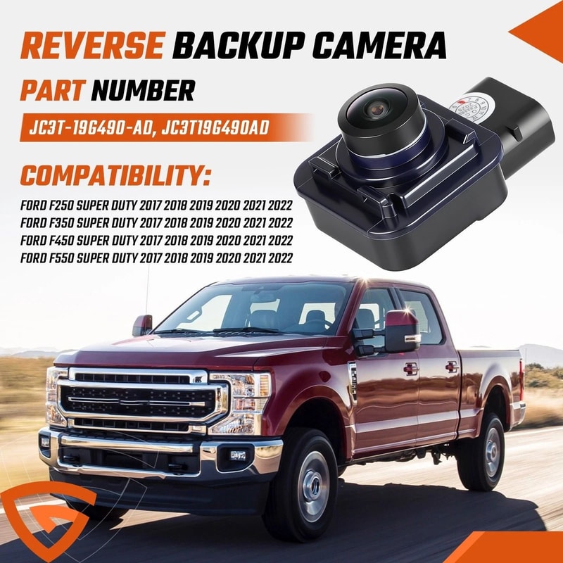 Ford Super Duty Backup Camera AD Rear View Replacement 11