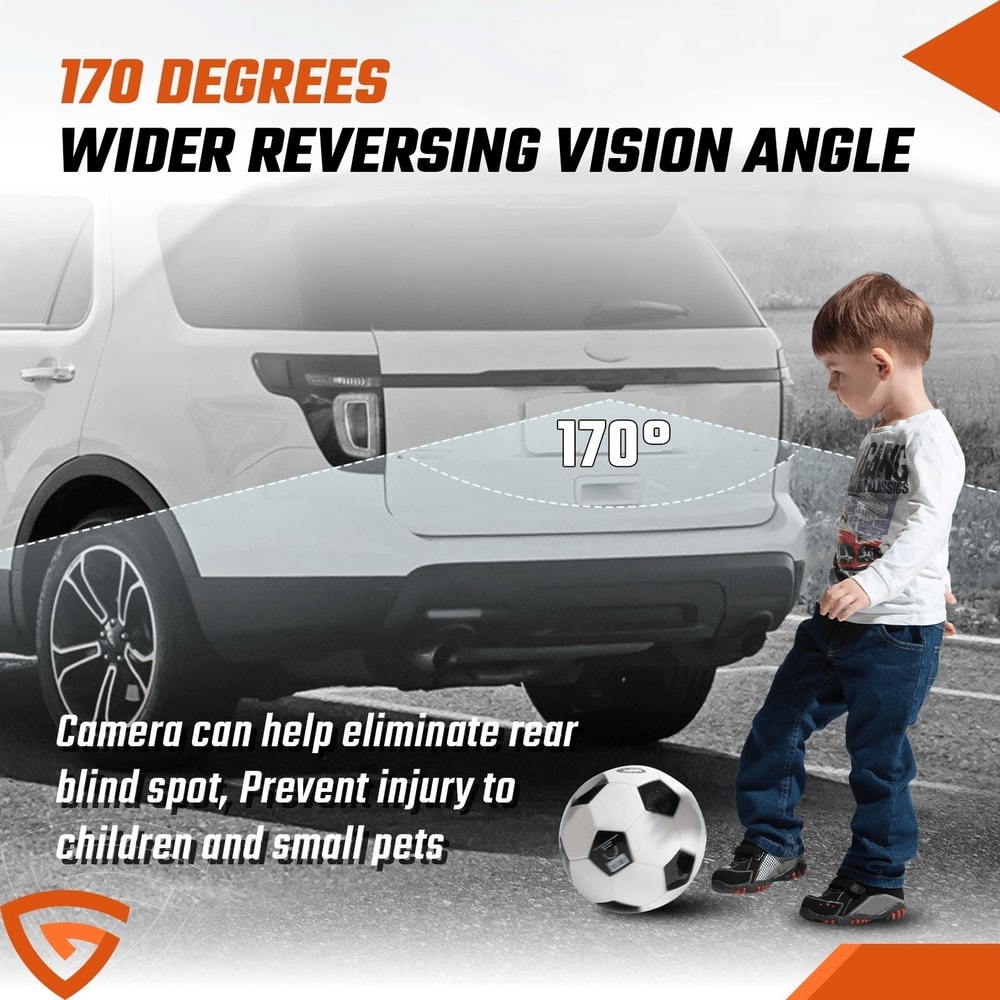 Ford Explorer Rear Backup Camera Clear Reverse View Replacement 5