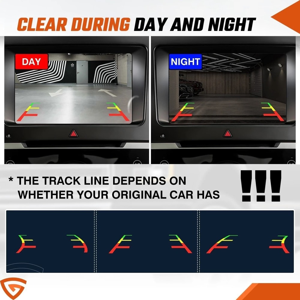 Ford Explorer Rear Backup Camera Clear Reverse View Replacement 8