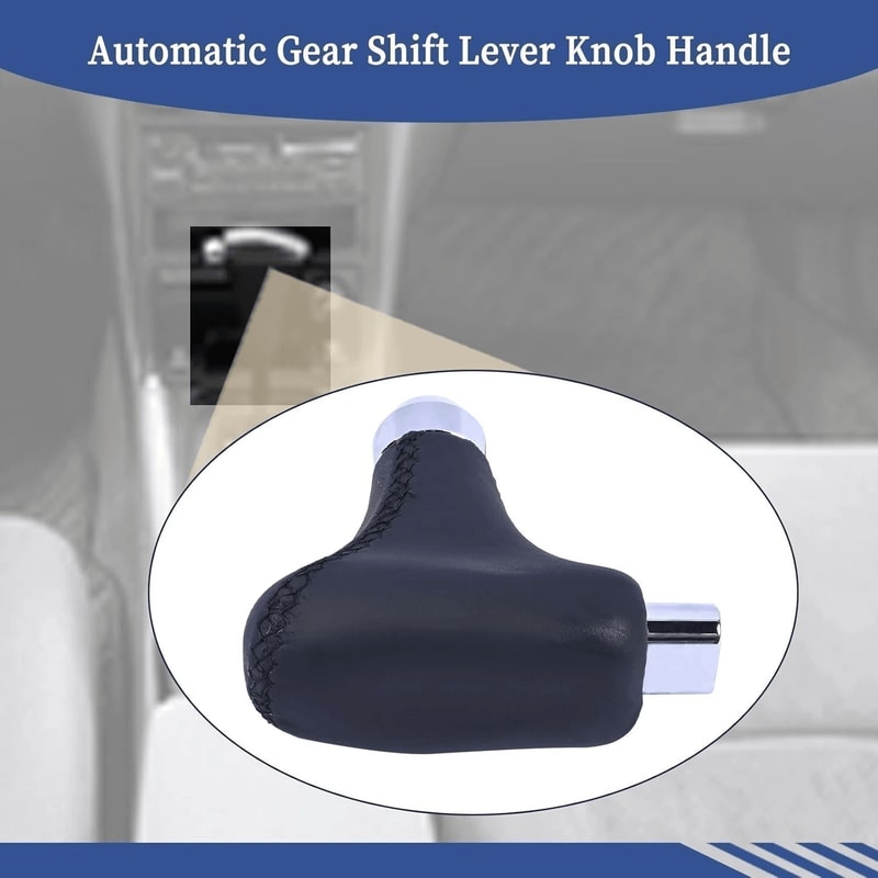 Automatic Transmission Shift Knob Replacement Black Gear Shifter Handle 6