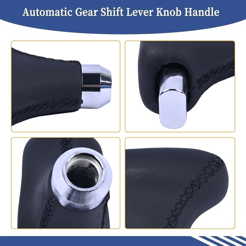 Automatic Transmission Shift Knob Replacement Black Gear Shifter Handle 8