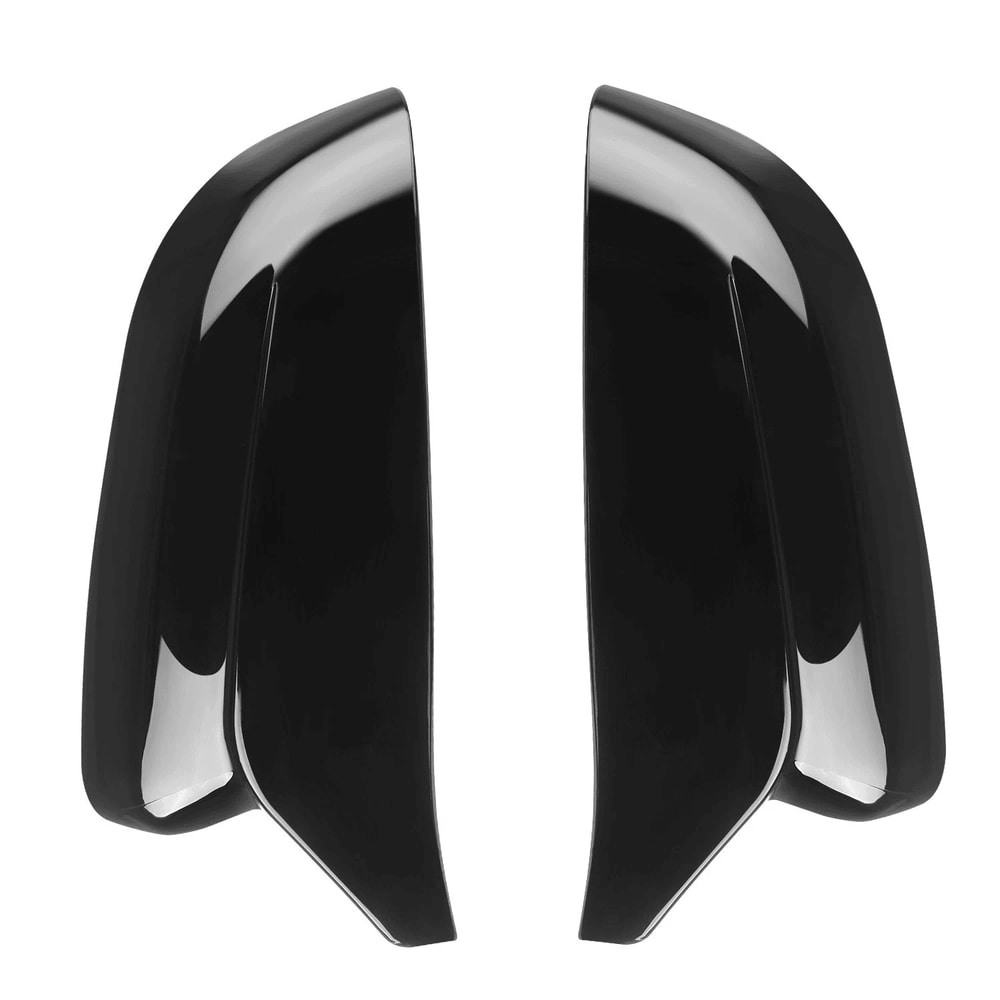 Gloss Black BMW Mirror Caps Replacement 11