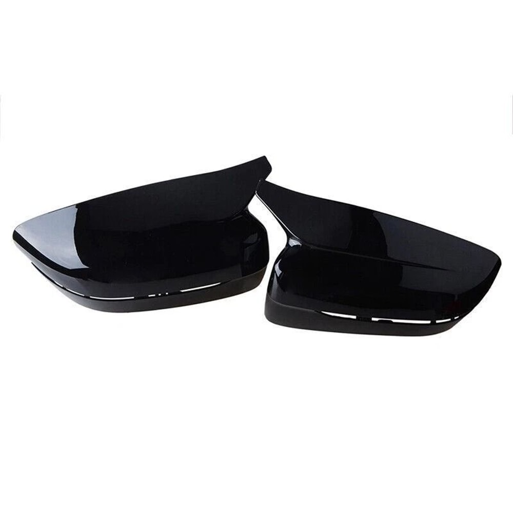 Gloss Black BMW Mirror Caps Replacement 8