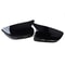 Gloss Black BMW Mirror Caps Replacement 8