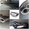 Universal Stainless Steel Exhaust Tip Chrome Rear Clamp On Exhaust Tip For Straight Tailpipes 14