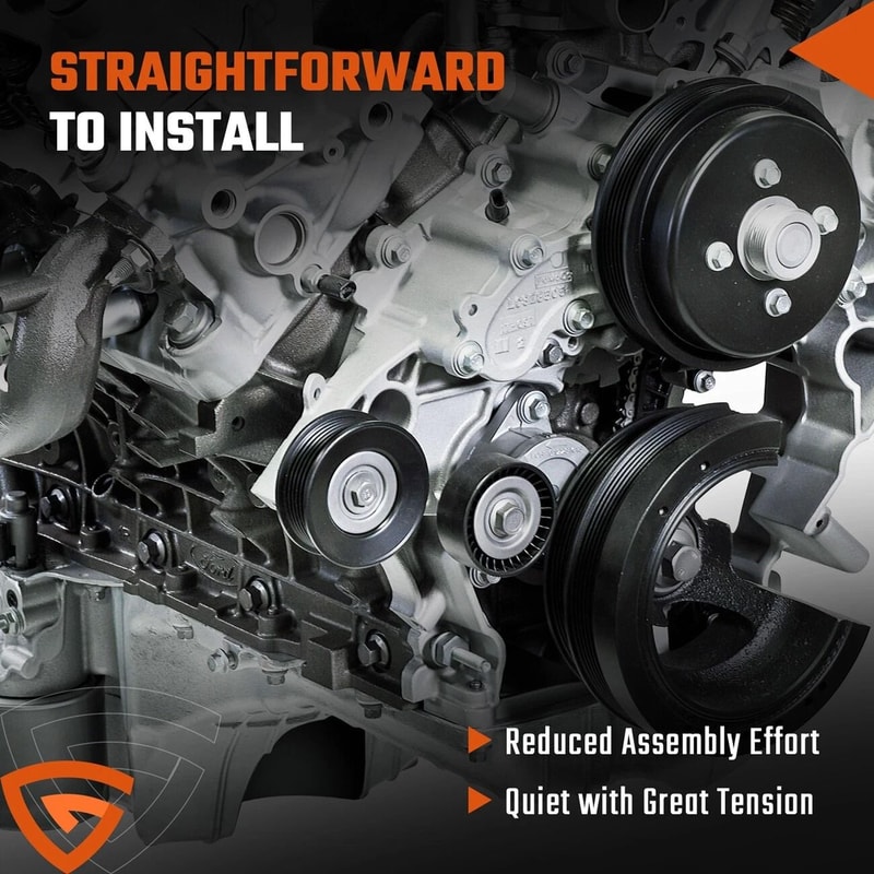 GM AC Drive Belt Tensioner Pulley For Chevy GMC 6