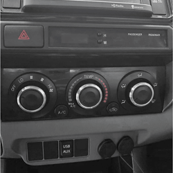 toyota tacoma ac control knob set hvac climate replacement