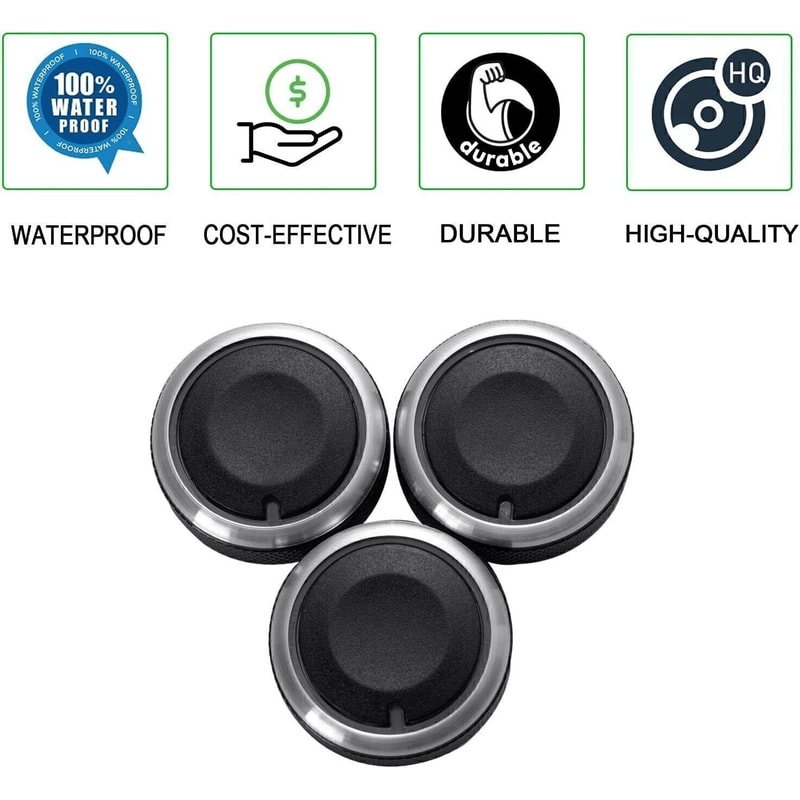 Toyota Tacoma AC Control Knob Set HVAC Climate Replacement 4
