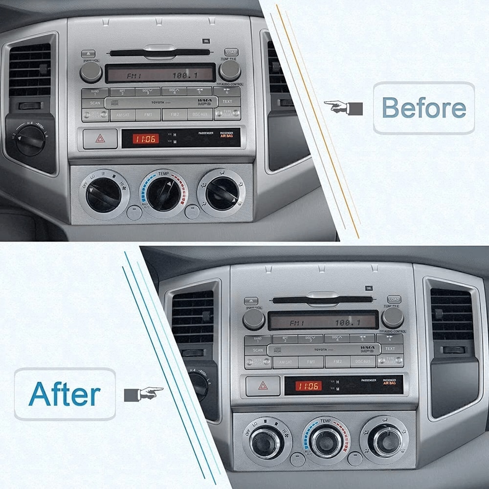 Toyota Tacoma AC Control Knob Set HVAC Climate Replacement 7