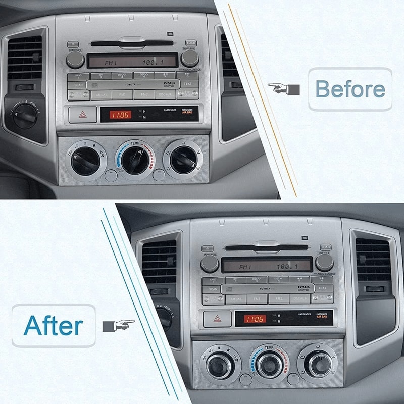 Toyota Tacoma AC Control Knob Set HVAC Climate Replacement 7