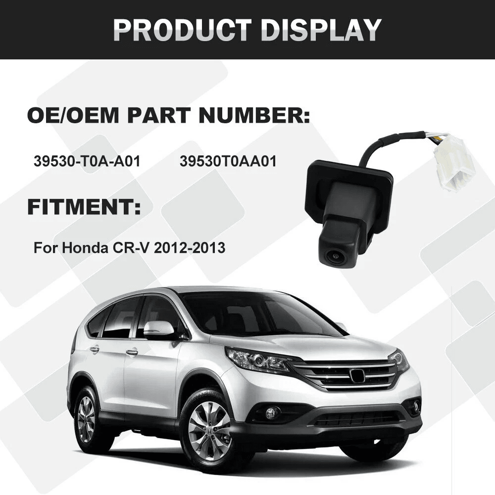 Honda CR V Backup Camera Rear View Parking Assist 7