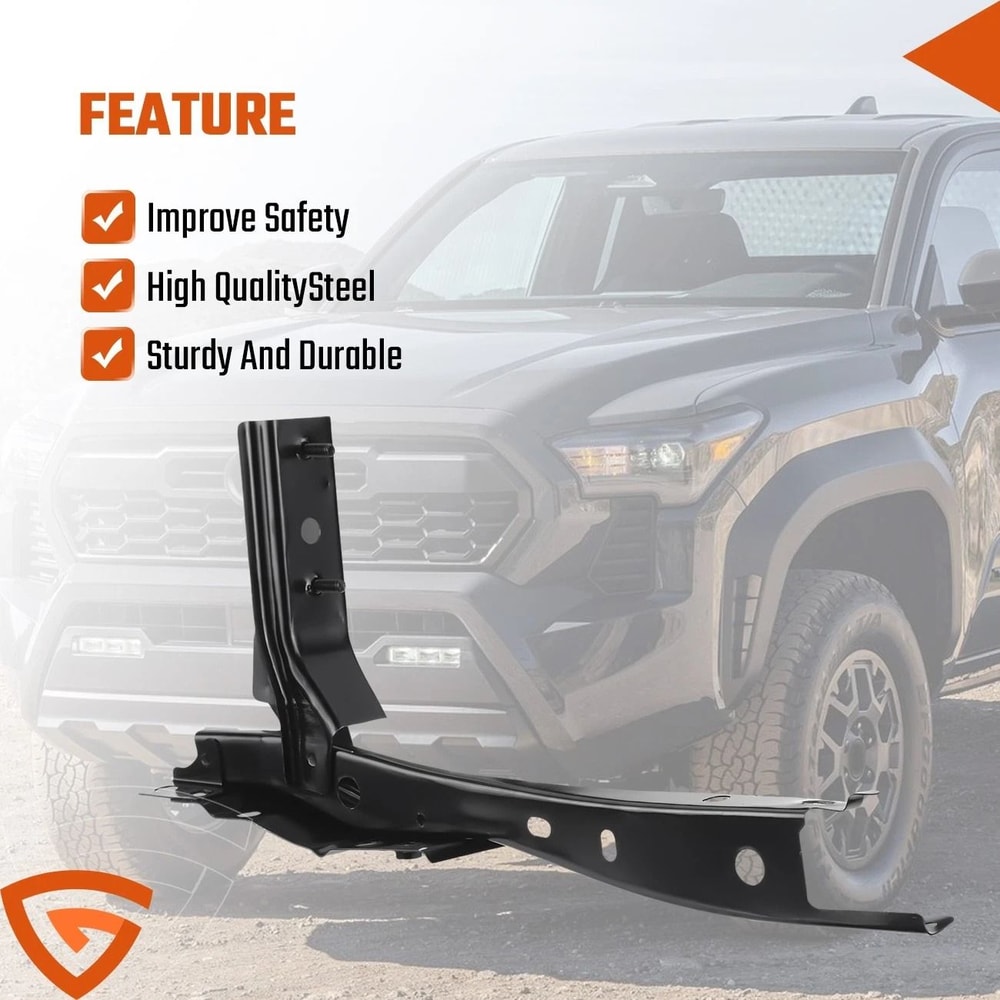 Toyota Tacoma Hood Latch Support Center Brace Steel 12