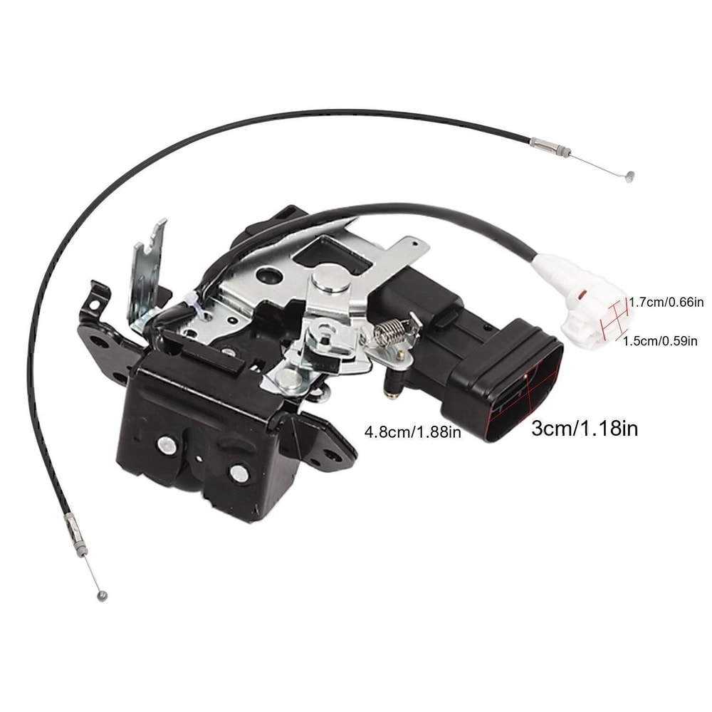 Toyota Sequoia Rear Liftgate Latch Assembly With Actuator Tailgate Lock Replacement 10
