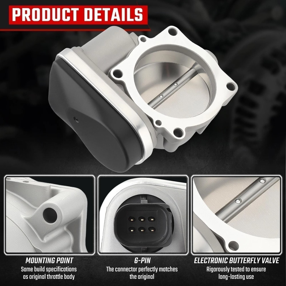 Dodge Charger Chrysler HEMI Throttle Body With Sensor Direct Replacement 12