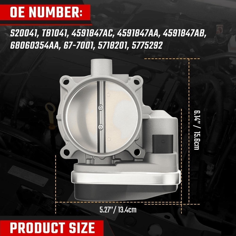 Dodge Charger Chrysler HEMI Throttle Body With Sensor Direct Replacement 13