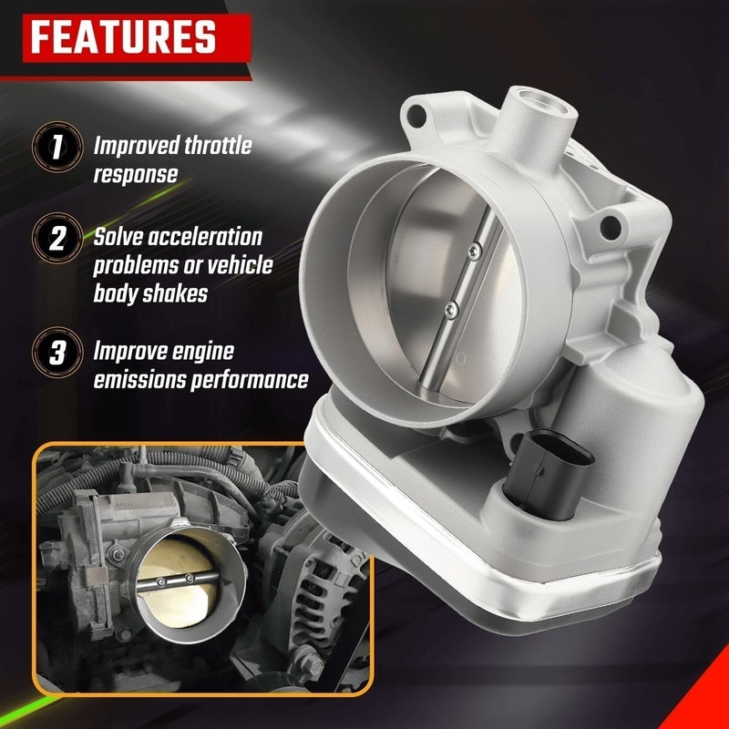 Dodge Charger Chrysler HEMI Throttle Body With Sensor Direct Replacement 17