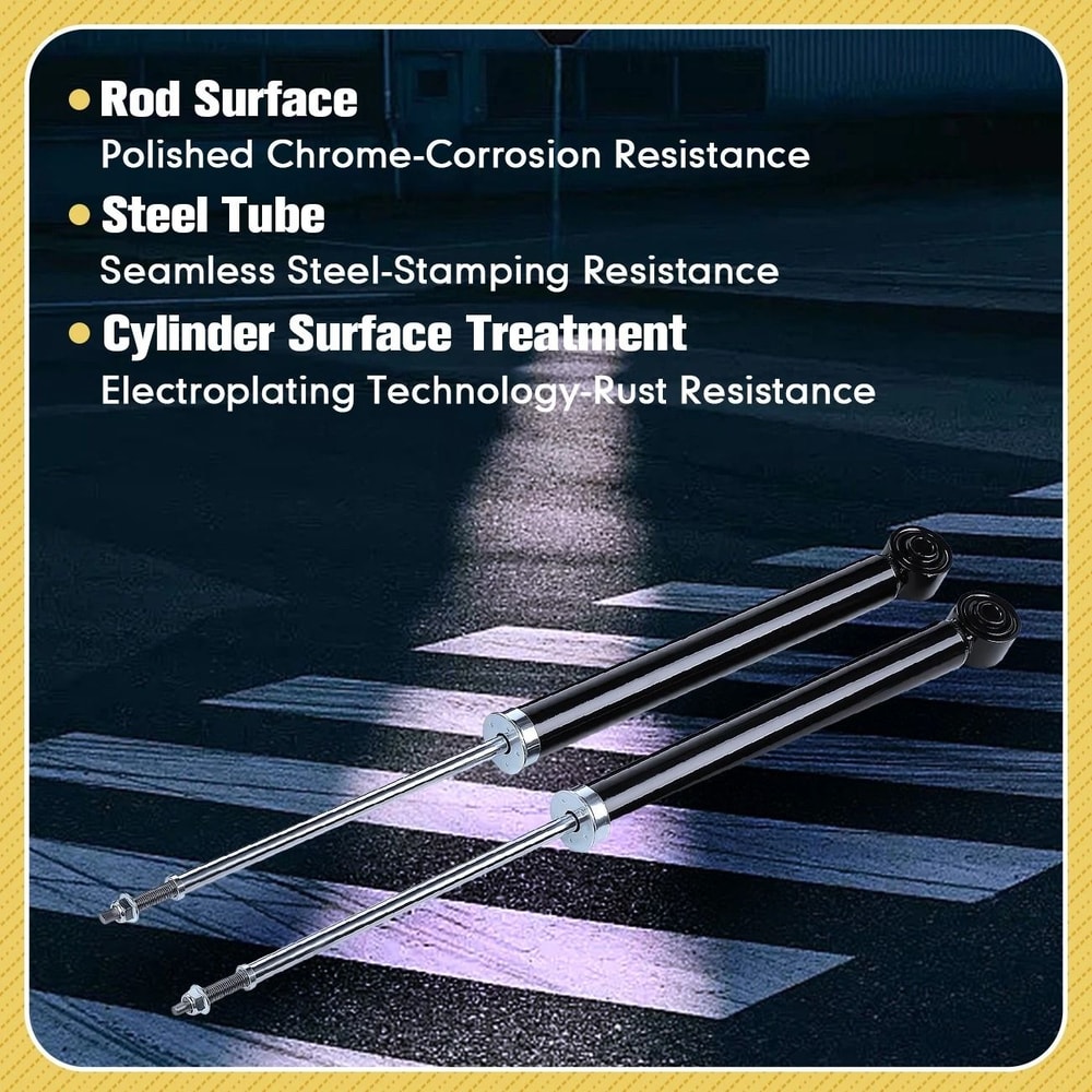 Honda Civic Rear Shocks Direct Replacement Rear Shock Absorber Set 9