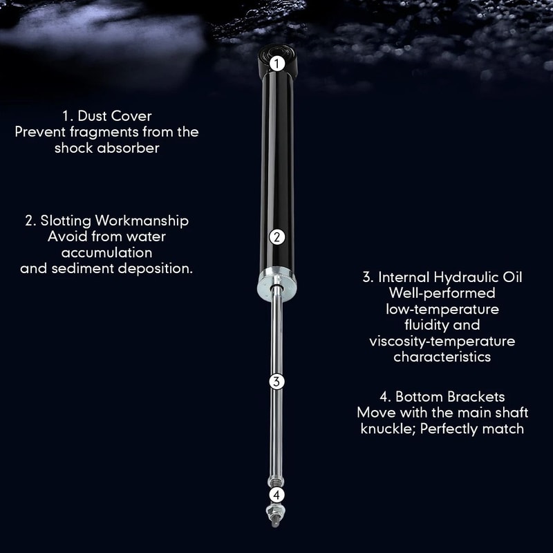 Honda Civic Rear Shocks Direct Replacement Rear Shock Absorber Set 11