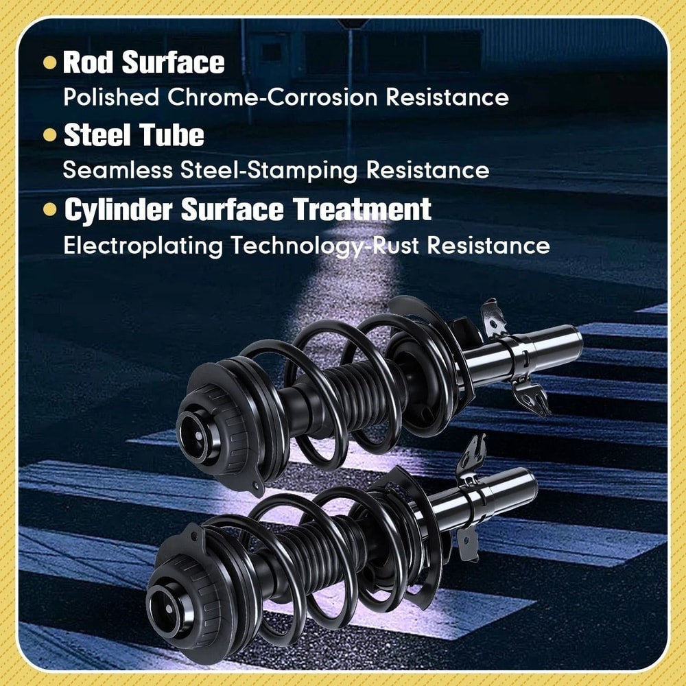 Jeep Cherokee Front Struts Quick Strut And Coil Spring Assembly 7