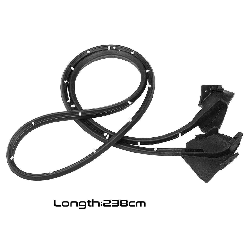 Rubber Door Weatherstrip Seals For Camaro Firebird Trans Enhanced Fit Durability 1