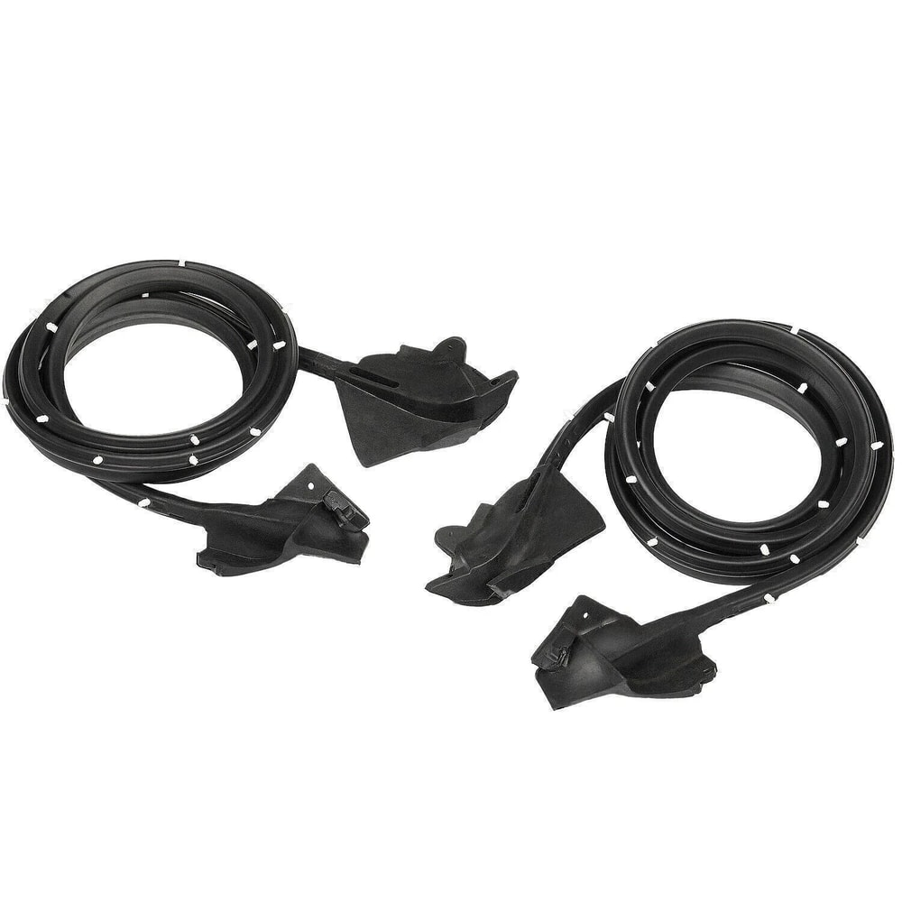 Rubber Door Weatherstrip Seals For Camaro Firebird Trans Enhanced Fit Durability 7