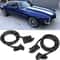 Rubber Door Weatherstrip Seals For Camaro Firebird Trans Enhanced Fit Durability 9