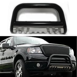 black stainless steel push bumper guard for ford f150 | skid plate bull bar protection