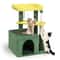 3 Layer Cat Tree Tower With Scratching Post Cozy Cat Condo And Toy Ball Indoor Cat Furniture For Ca 1