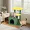 3 Layer Cat Tree Tower With Scratching Post Cozy Cat Condo And Toy Ball Indoor Cat Furniture For Ca 3