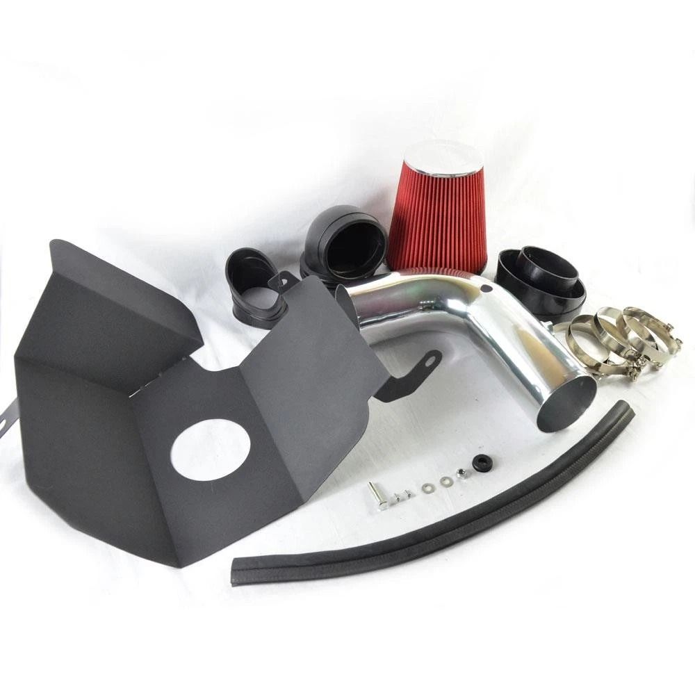 RED Cold Air Intake Kit With Heat Shield For Dodge Ram Diesel Engine 3